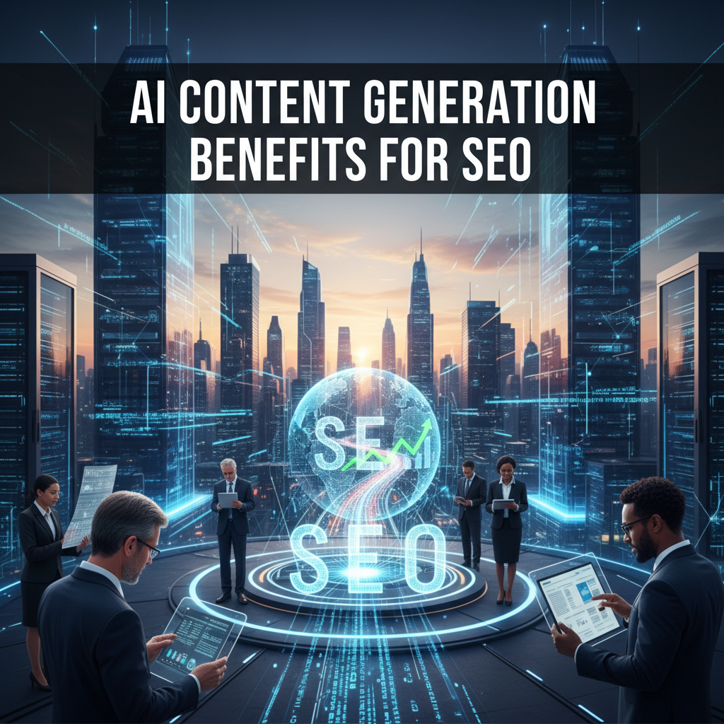 AI Content Generation Benefits for SEO: A Comprehensive