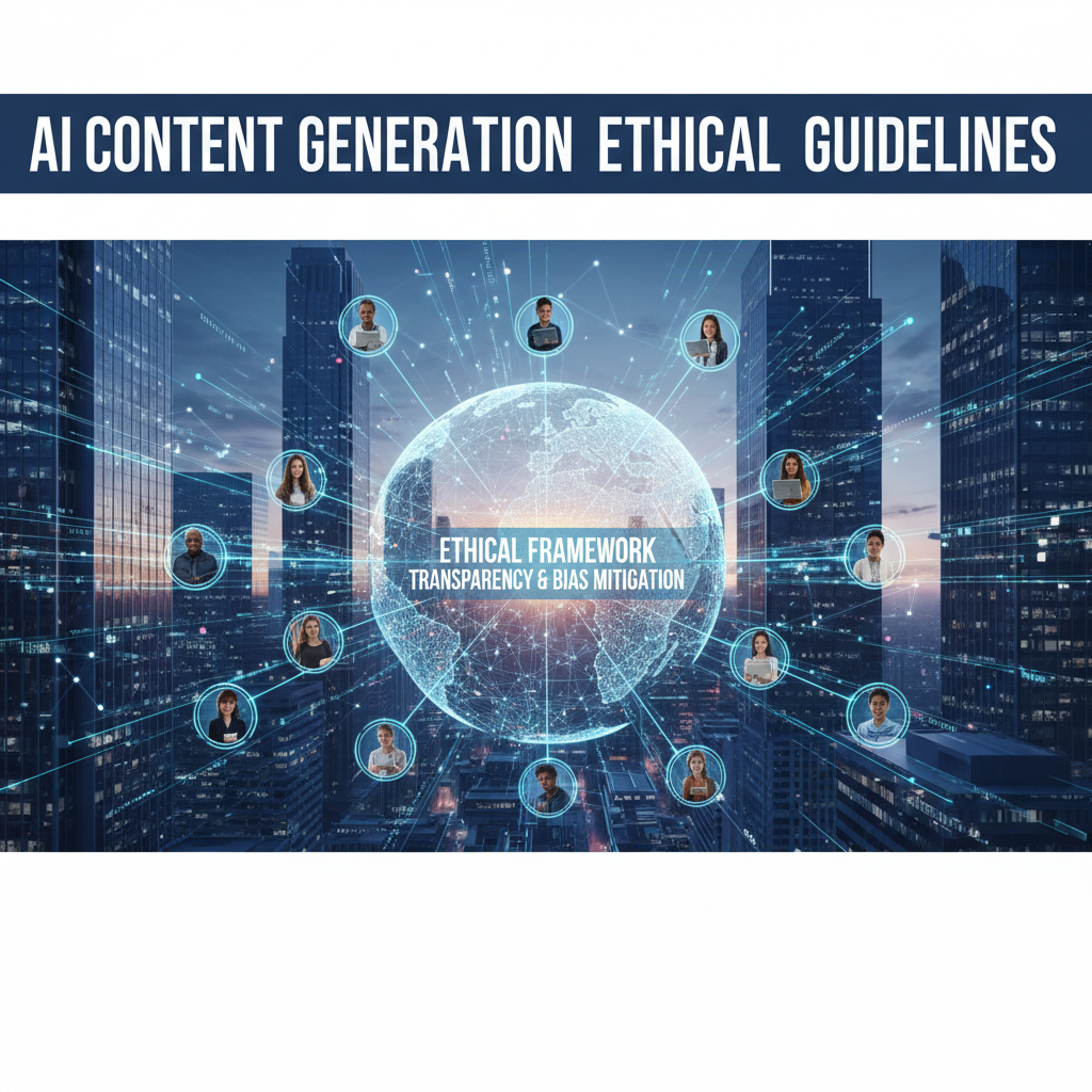 AI Content Generation: Ethical Guidelines for 2026