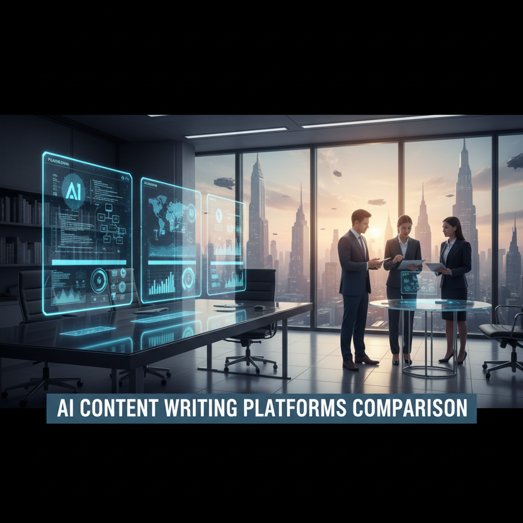 AI Content Writing Platforms Comparison 2026