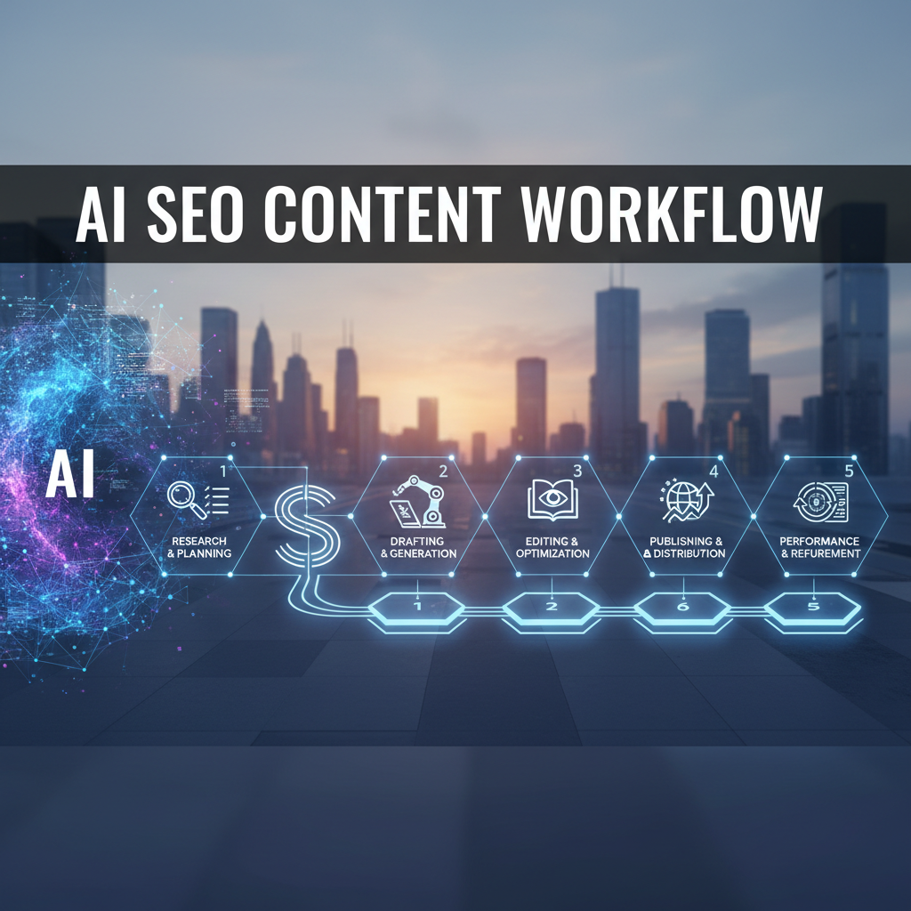 AI SEO Content Workflow: A 5-Phase Guide