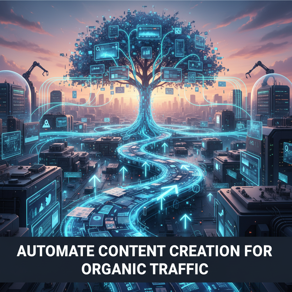 Automate Content Creation for Organic Traffic