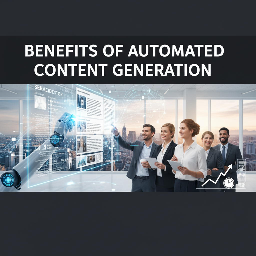 Benefits of Automated Content Generation