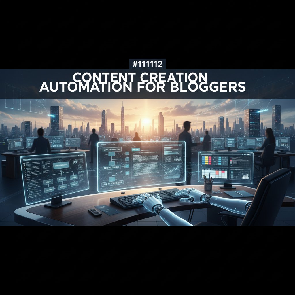 Content Creation Automation for Bloggers