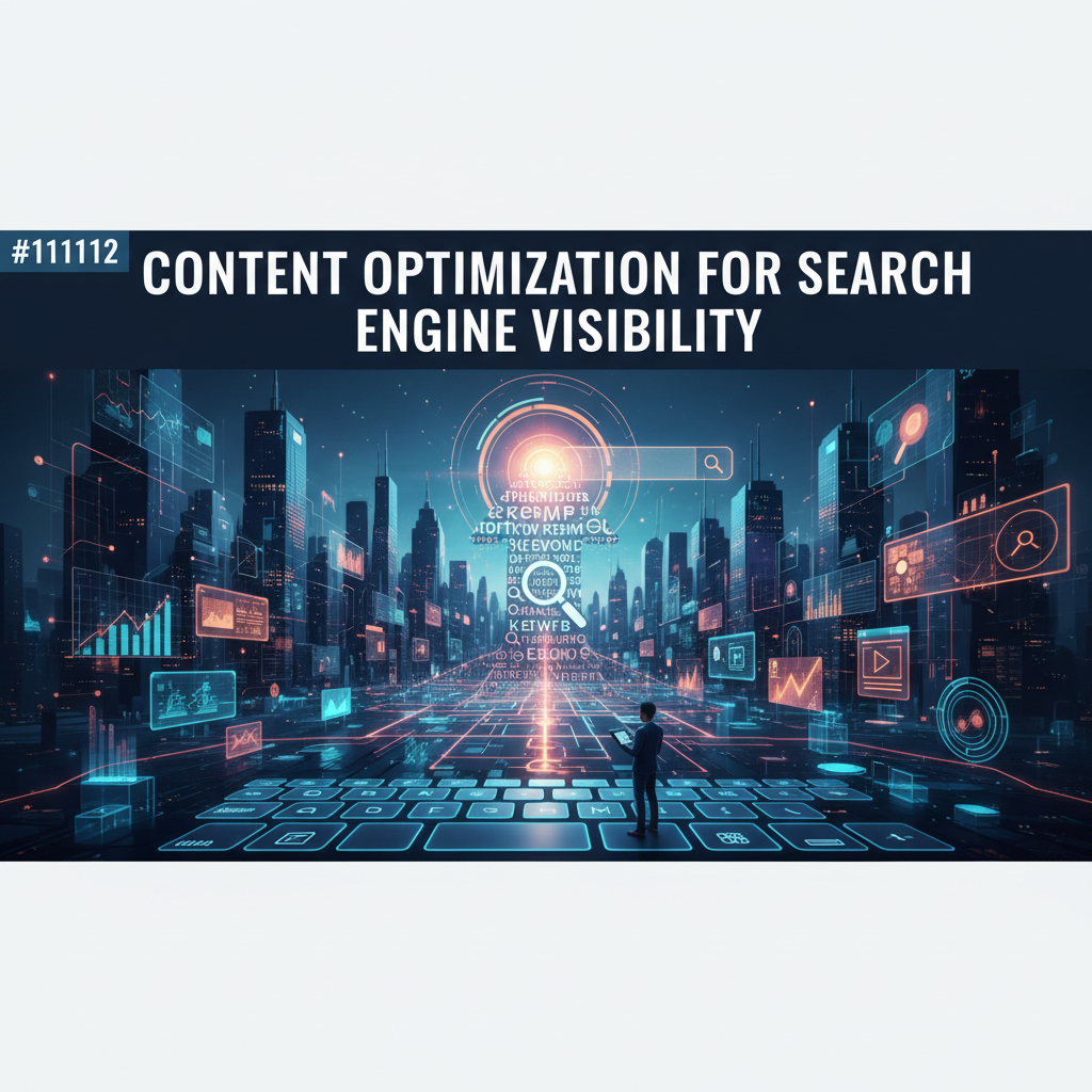 Content Optimization for Search Engine Visibility