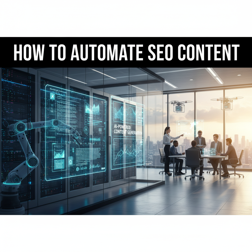 How to Automate SEO Content: A 2026 Guide
