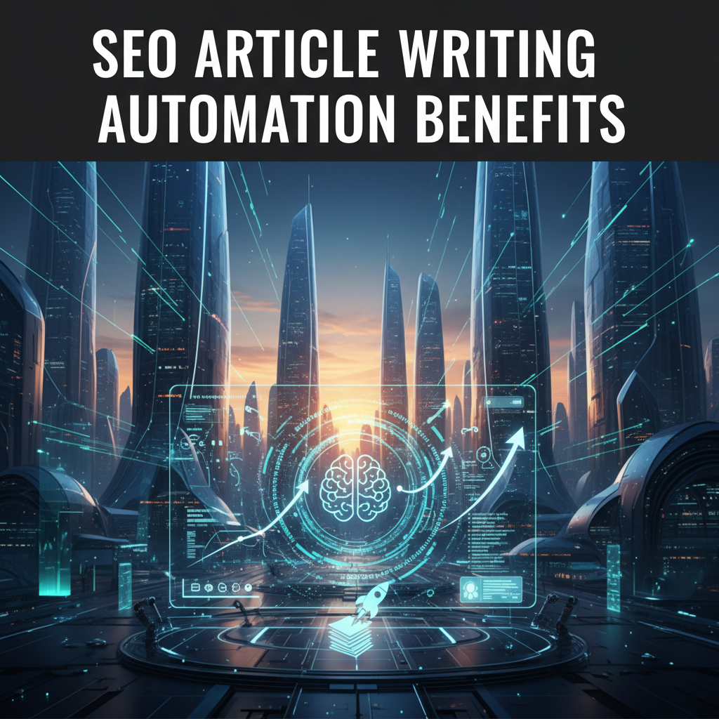 SEO Article Writing Automation Benefits & Future