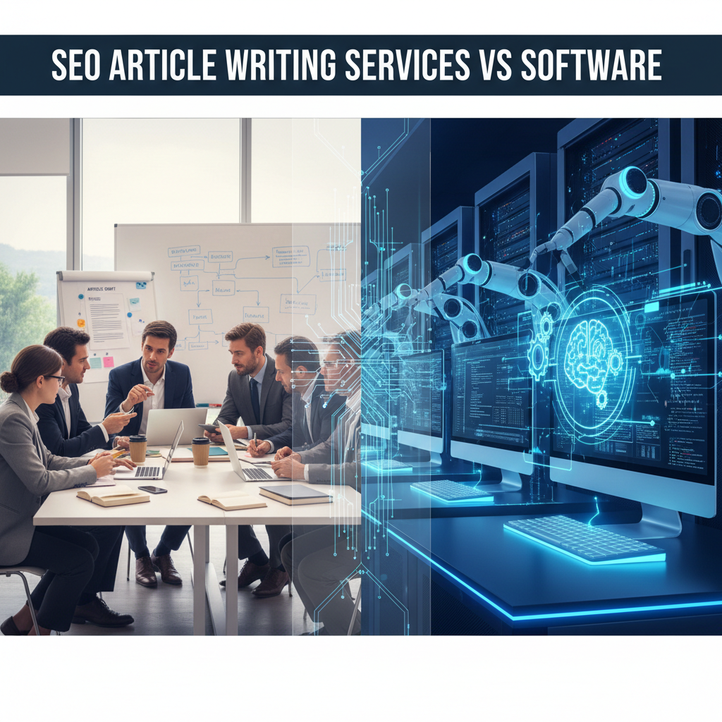 SEO Article Writing Services vs. Software: 2026 Guide